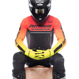 Fasthouse Helix Circuit Trikot – Hyper Coral/Schwarz