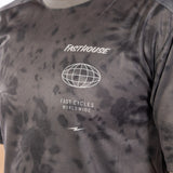 Camiseta Fasthouse Impakt Baux SS - Pewter Crystal Wash