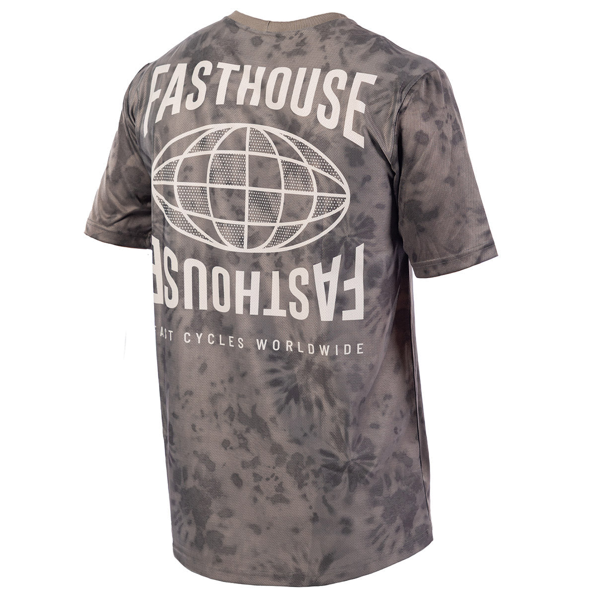 Camiseta Fasthouse Impakt Baux SS - Pewter Crystal Wash