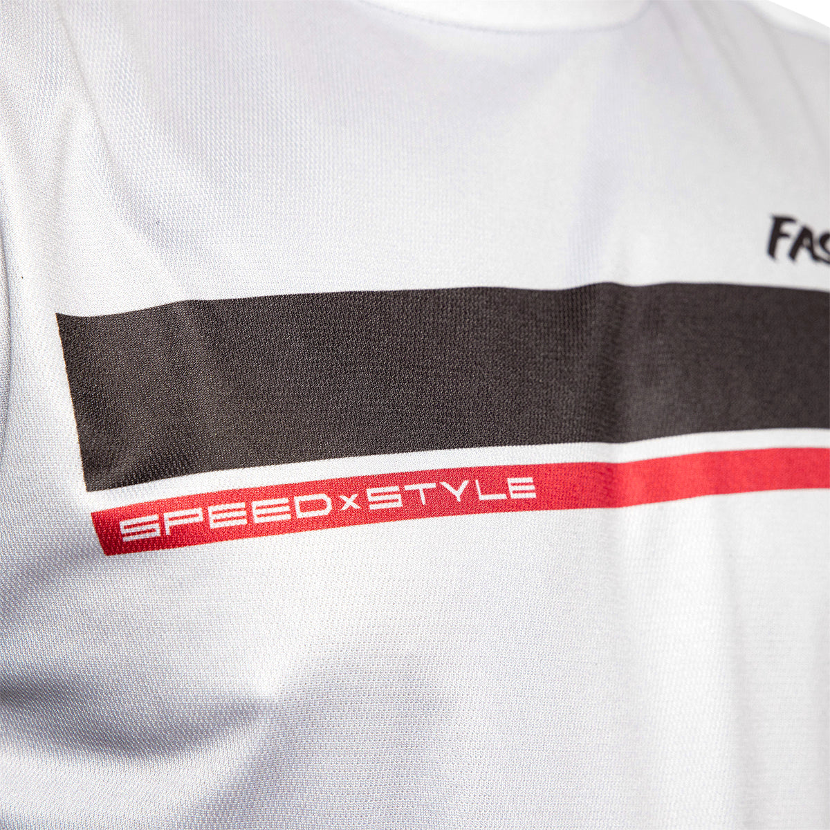 Camiseta Fasthouse Impakt Cosmos LS - Gris Claro