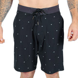Fasthouse Jasper 19" Boardshort – Schwarz/Weiß