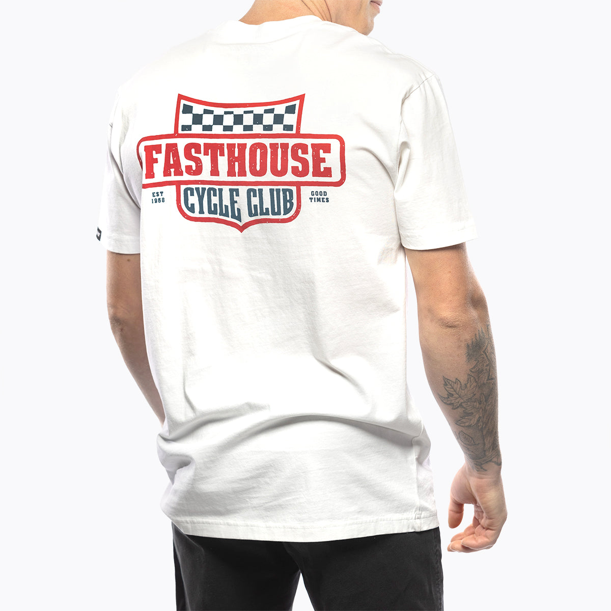 Camiseta Fasthouse Krest - Blanca