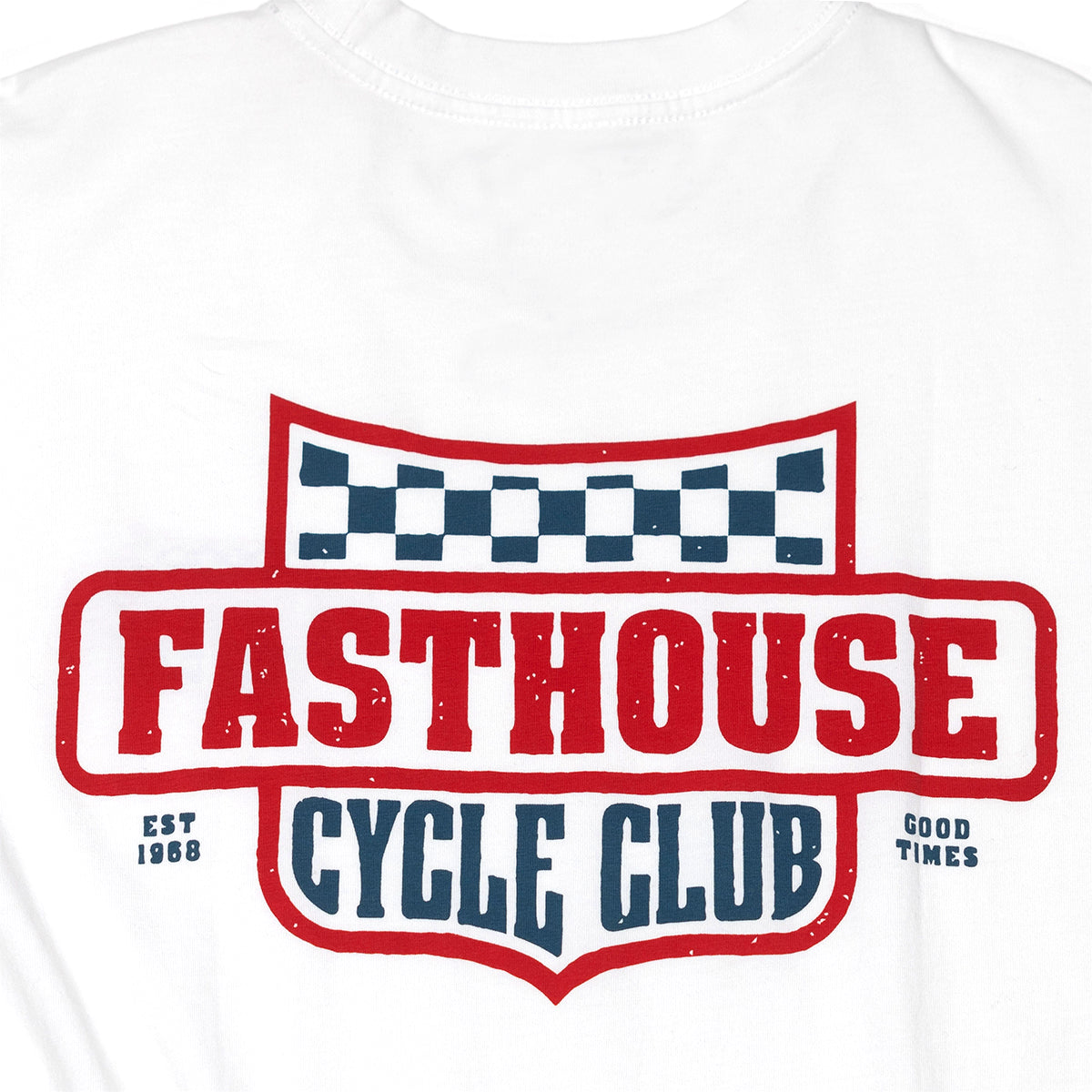 Camiseta Fasthouse Krest - Blanca