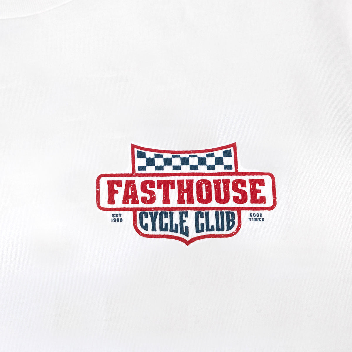 Camiseta Fasthouse Krest - Blanca