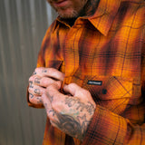 Fasthouse Saturday Night Special Flanell - Vintage Gold