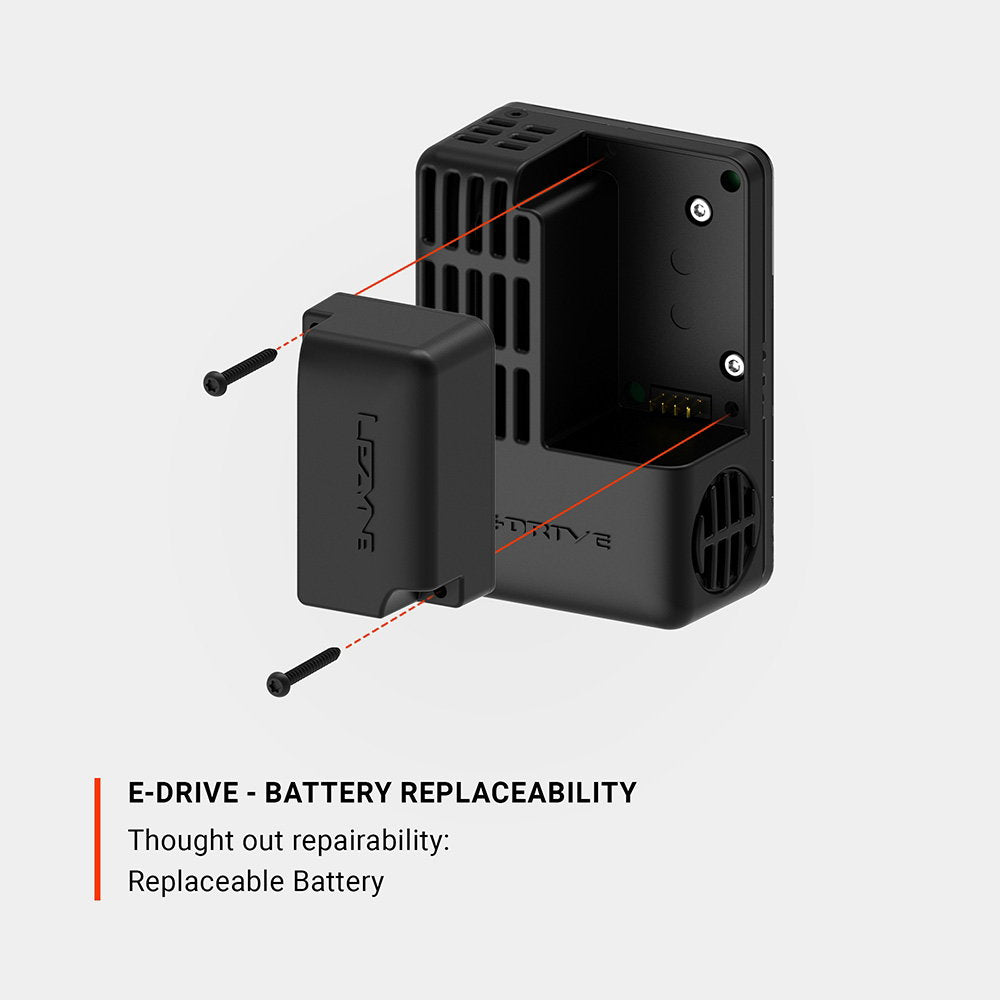 Lezyne - E Drive  - Black