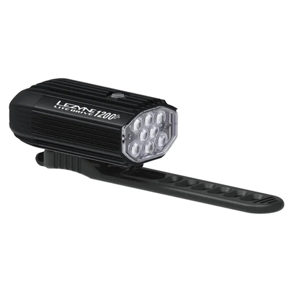 Lezyne - Lite Drive 1200+ Front - Satin Black