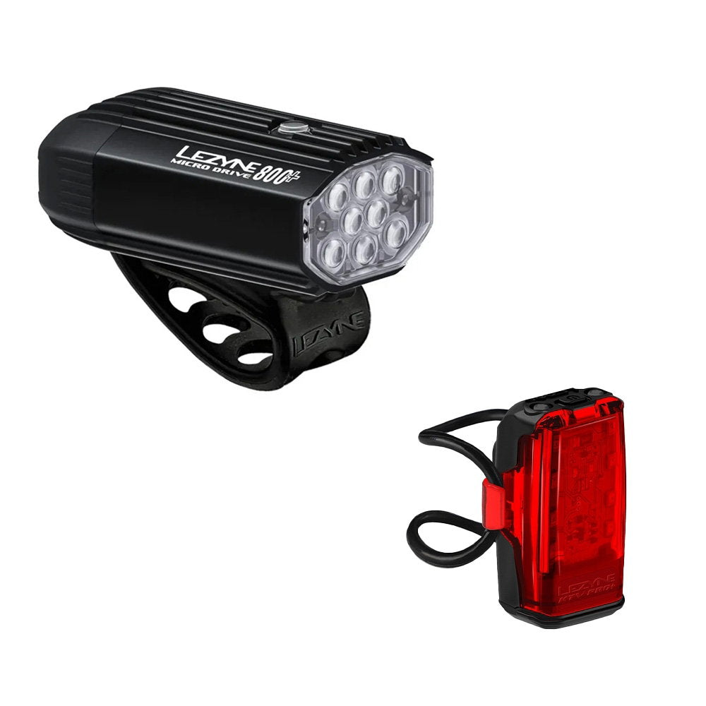 Lezyne - Micro Drive 800+ / paire KTV+ Drive