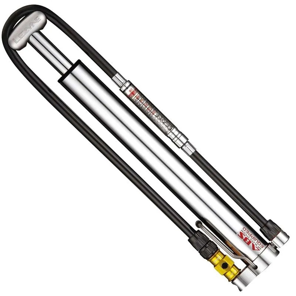 Lezyne - Micro Floor Drive HV - V2 ABS - Silber