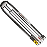 Lezyne - Micro Floor Drive HV - V2 ABS - Silber
