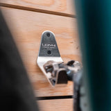 Lezyne - Pedalhaken aus Edelstahl - Silber
