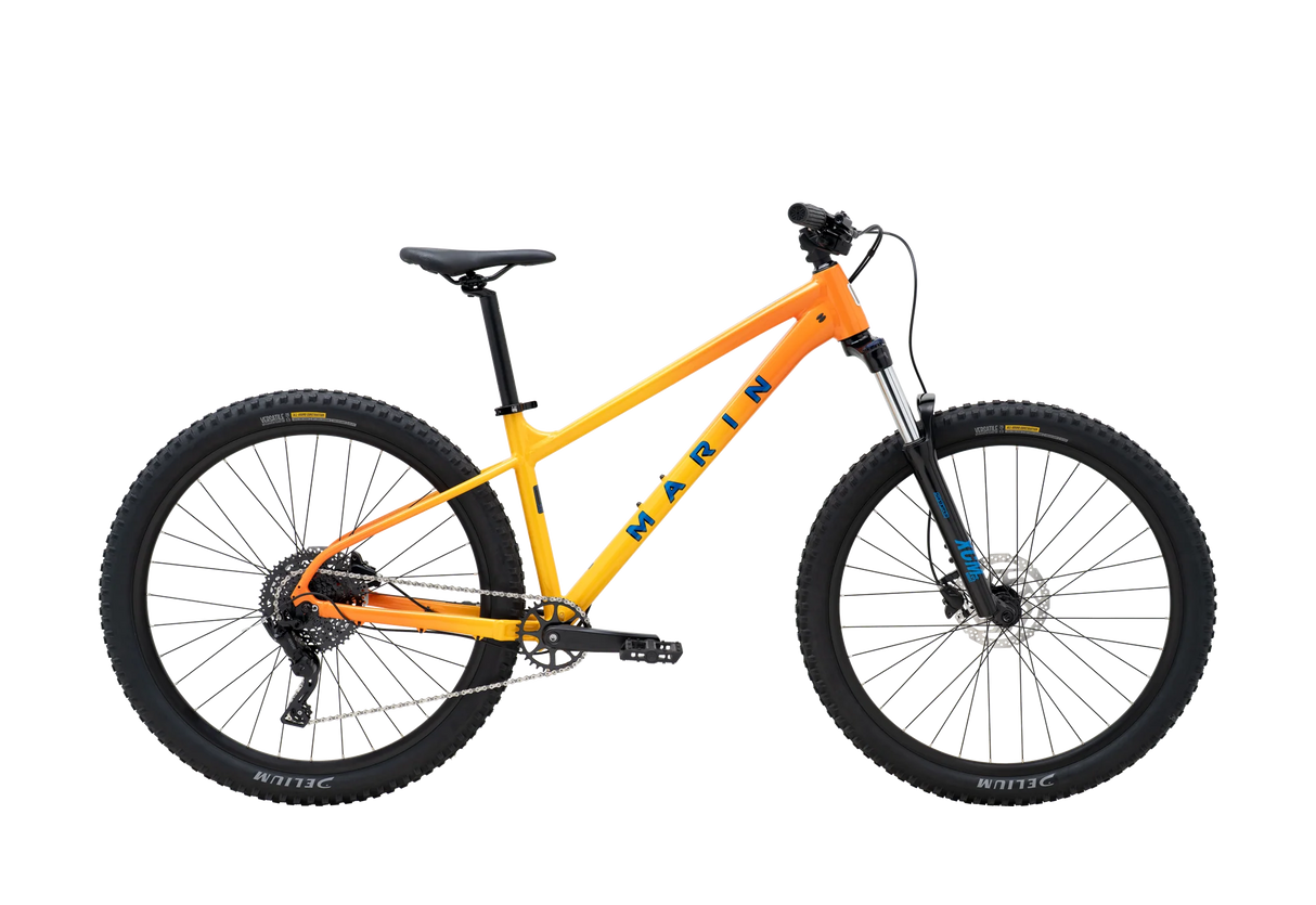 Marin San Quentin 1 Hardtail Mountain Bike, ruote da 27,5 pollici, giallo, taglia piccola
