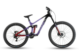 Marin Quake Downhill Mountain Bike Black Purple Red Fade Large