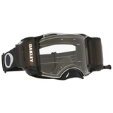 Oakley Airbrake MX Goggle (Tuff Blocks Black/Gunmetal) Clear Lens Inc. Roll Offs