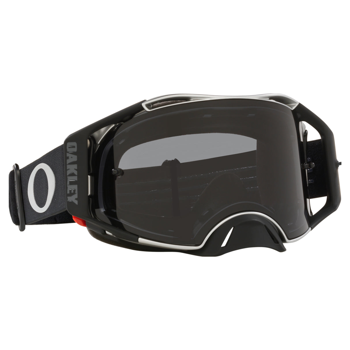 Masque Oakley Airbrake MX (Tuff Blocks Noir/Gunmetal) Verres gris foncé