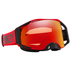 Lunettes de protection Oakley Airbrake MX (Moto Red) avec verres Prizm MX Torch