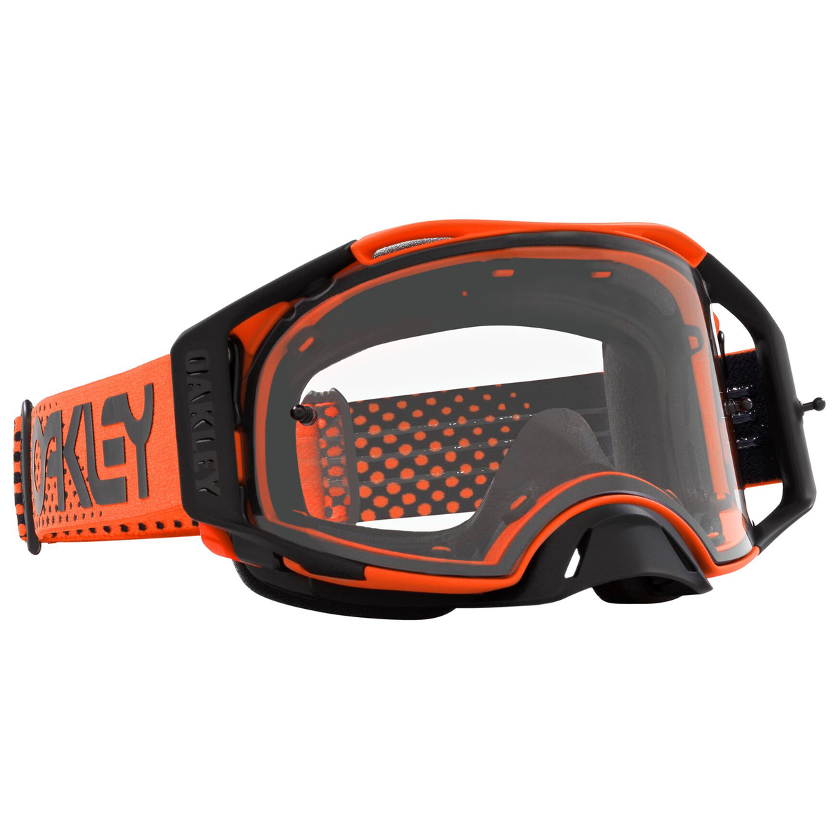 Oakley Airbrake MX Goggle (Moto Orange) Clear Lens