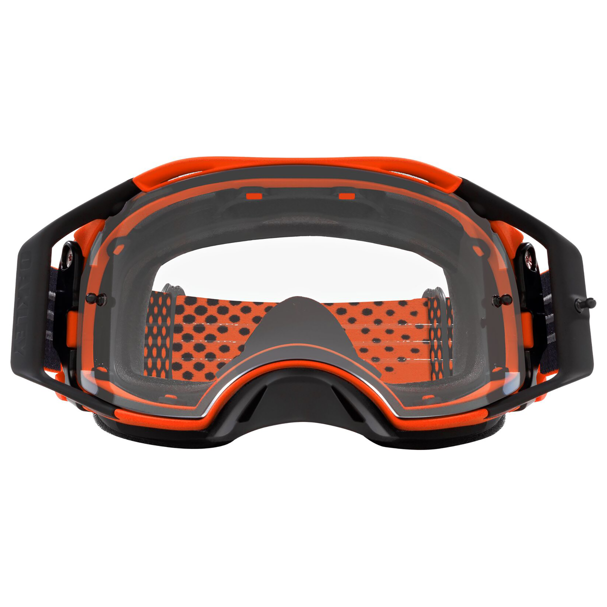 Oakley Airbrake MX Goggle (Moto Orange) Clear Lens