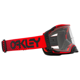 Oakley Airbrake MX Goggle (Moto Red) Clear Lens