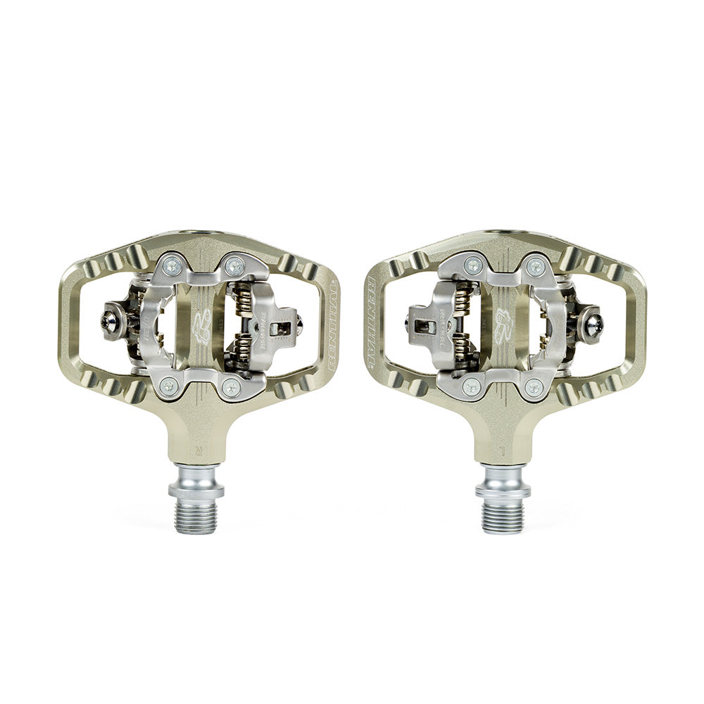 Pedales automáticos Renthal Revo-TRC AluGold