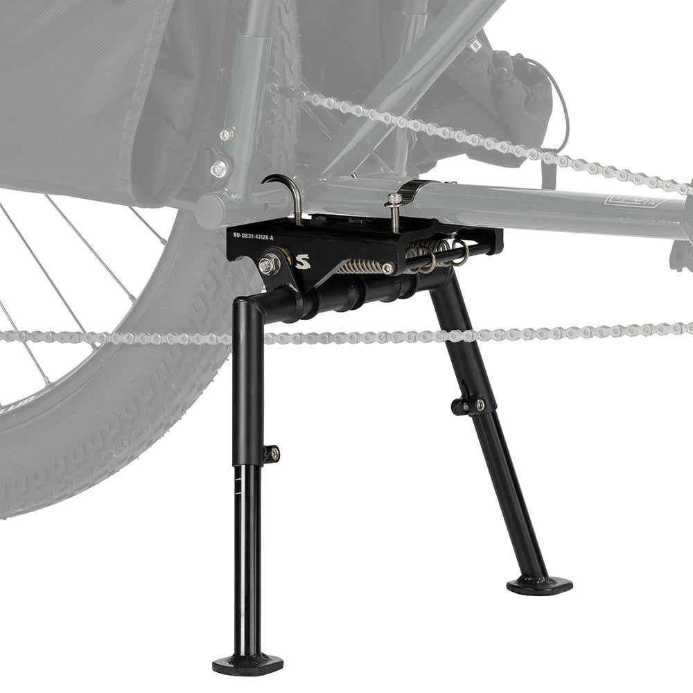 Surly - Piezas Pata de cabra doble para carga Negra