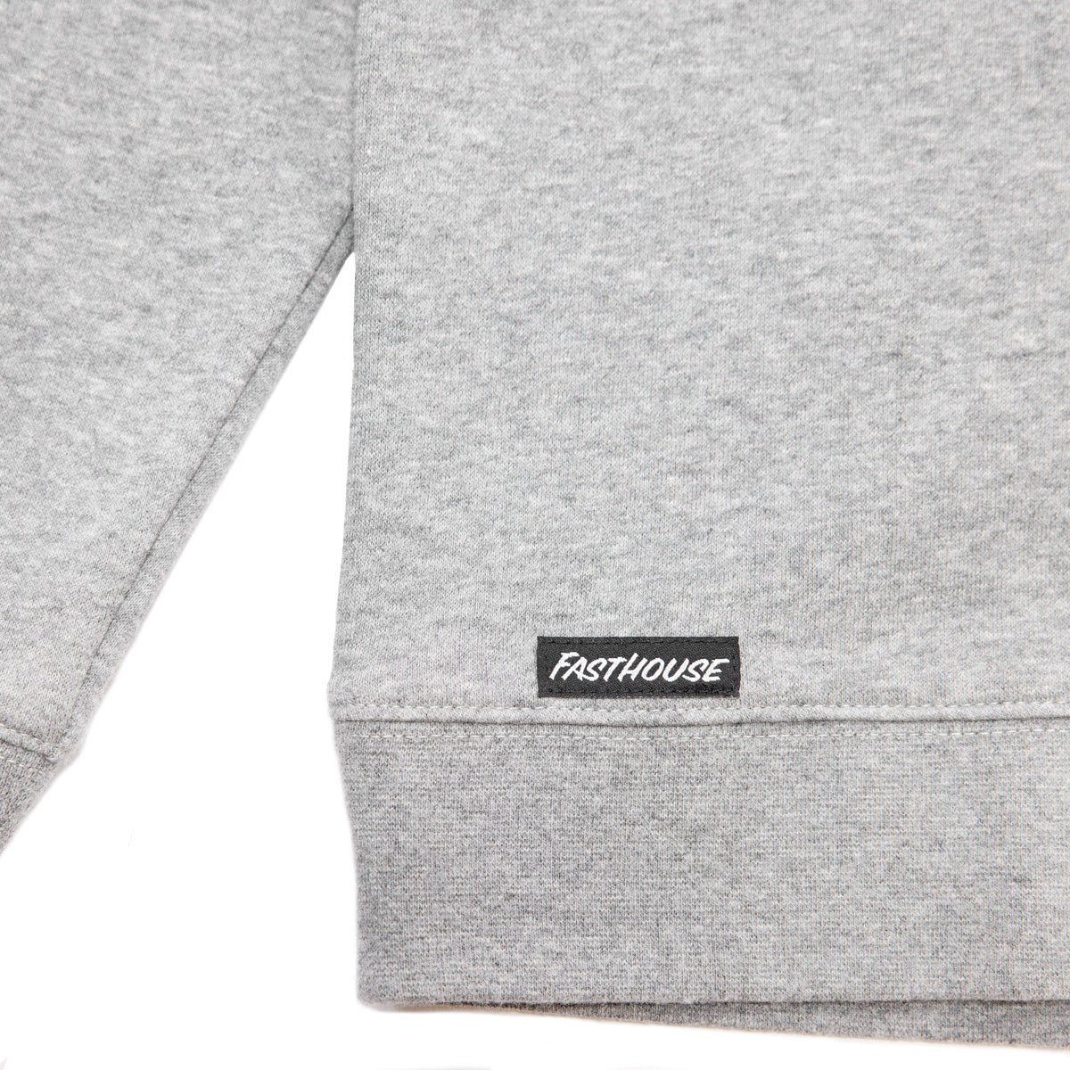 Fasthouse Renown Crew Neck Pullover - Heather Gray