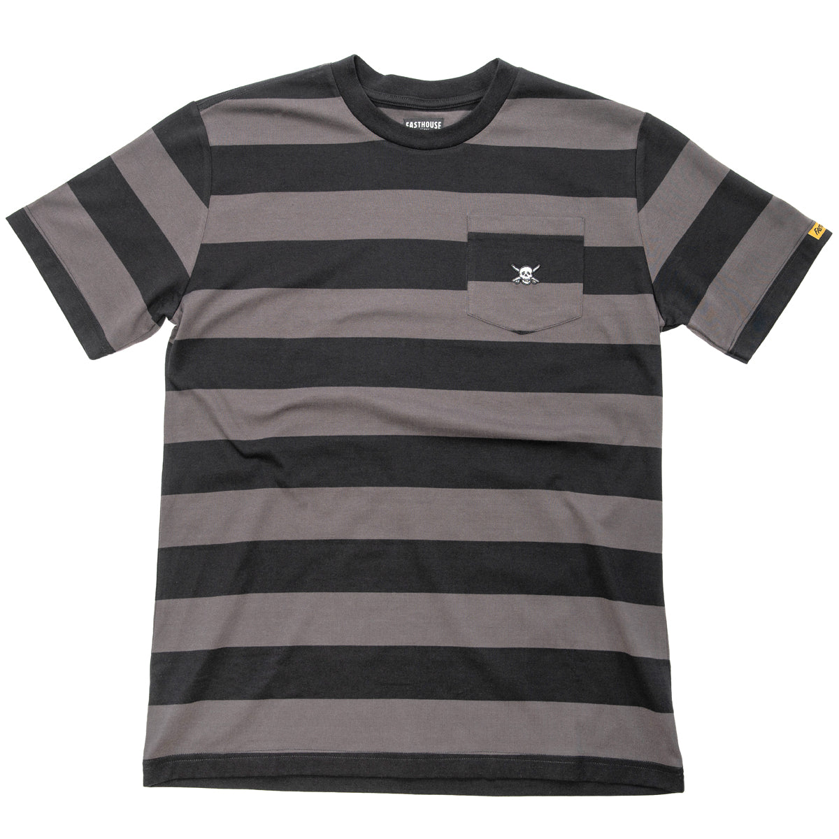 Fasthouse Rufus Maglietta Tinta Filato - Nero