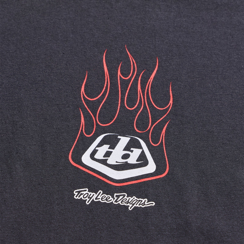 Troy Lee Designs Flame2 Long Sleeve T-Shirt Carbon