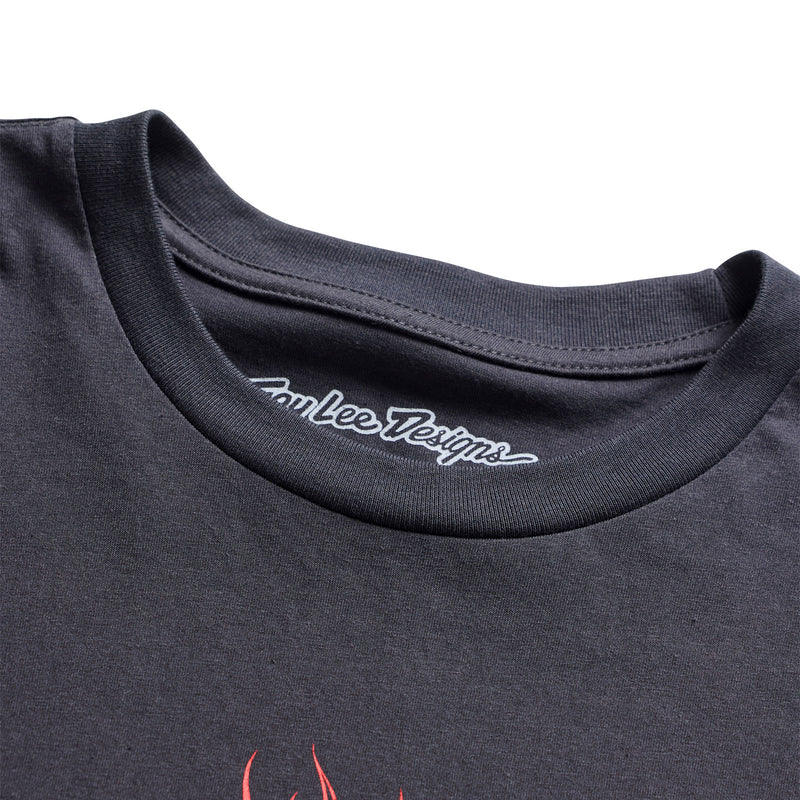 Troy Lee Designs Flame2 Long Sleeve T-Shirt Carbon