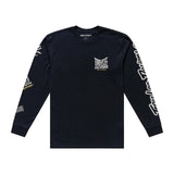 Troy Lee Designs T-shirt à manches longues Handlebar Handlebar - Noir