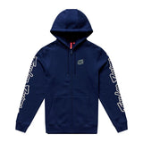 Troy Lee Designs Zip Up Hoodie Badge Navy/Sage