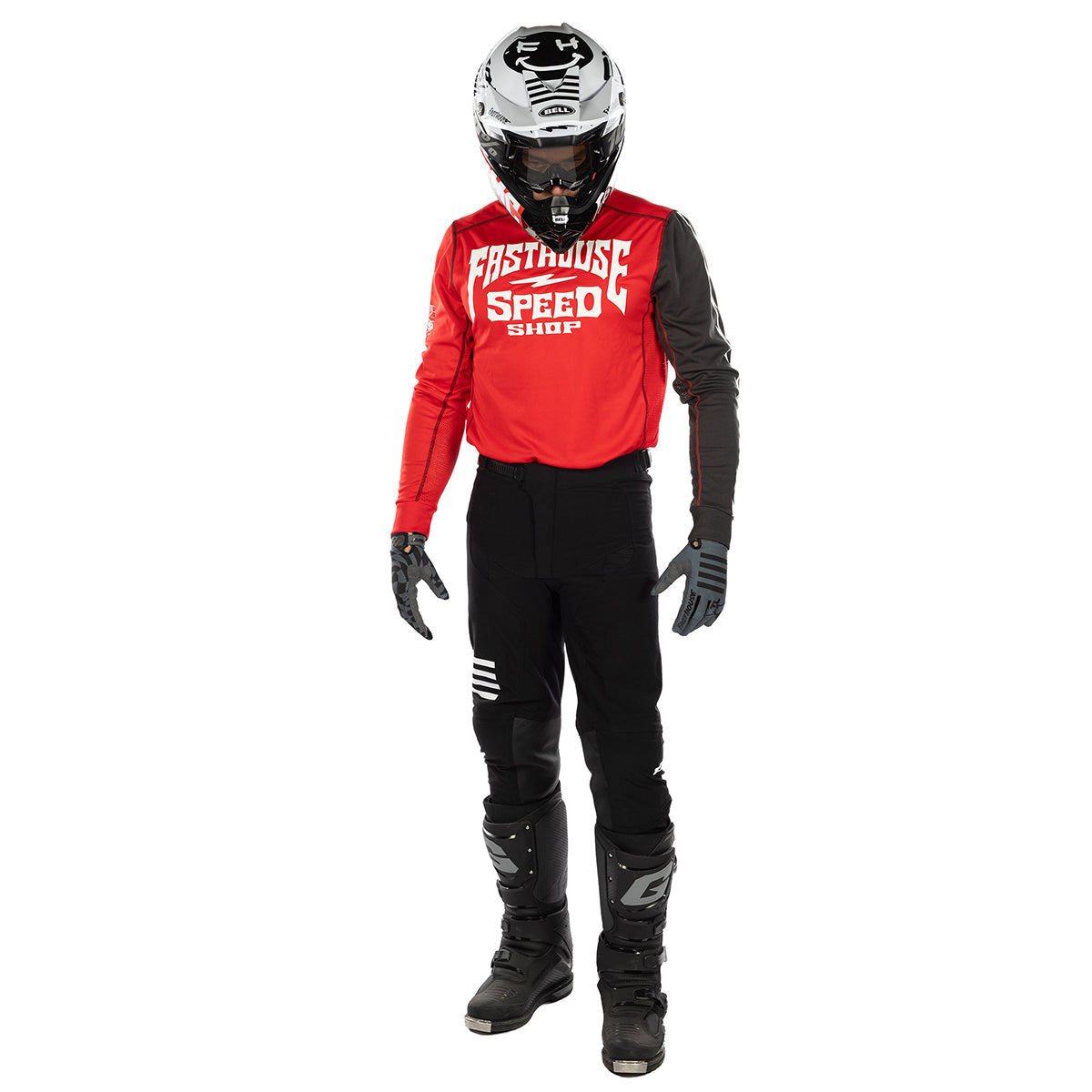 Fasthouse Sanguaro Horizon Trikot - Rot