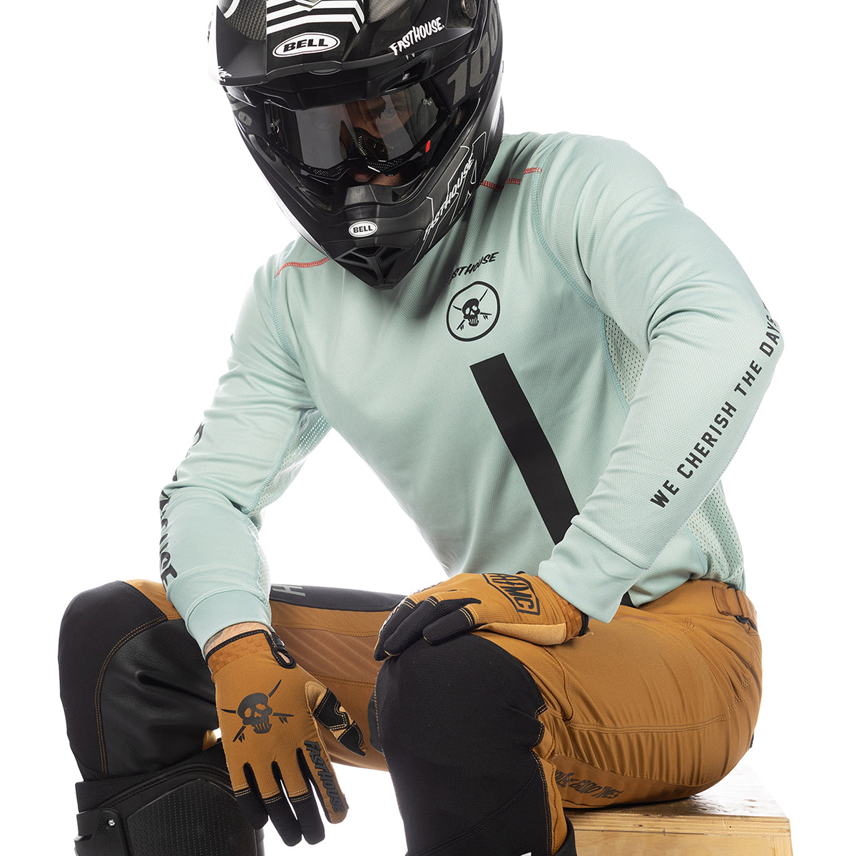 Fasthouse Sanguaro Slade Jersey - Blue Surf