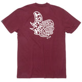 Camiseta Fasthouse Satisfaction - Granate