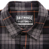 Fasthouse Saturday Night Special Flanellhemd – Schwarz/Anthrazit