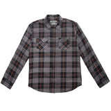 Fasthouse Saturday Night Special Flanellhemd – Schwarz/Anthrazit