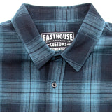 Fasthouse Saturday Night Special Flanellen Overhemd - Vintage Blauw