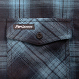 Fasthouse Saturday Night Special Flanellen Overhemd - Vintage Blauw