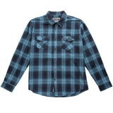 Fasthouse Saturday Night Special Flanellen Overhemd - Vintage Blauw