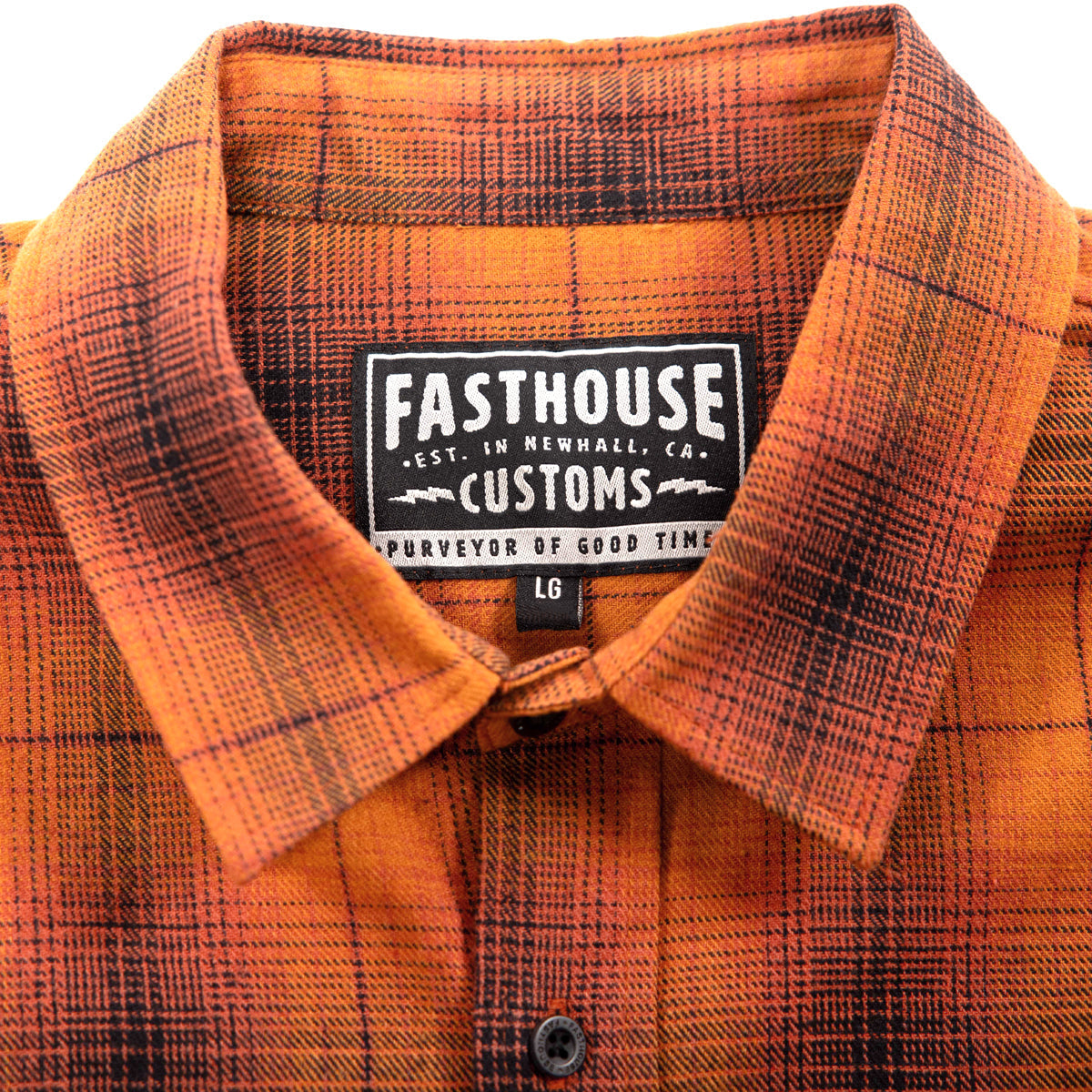 Fasthouse Saturday Night Special Flanell - Vintage Gold