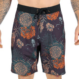 Fasthouse Scene 19" Boardshort – Vintage Schwarz
