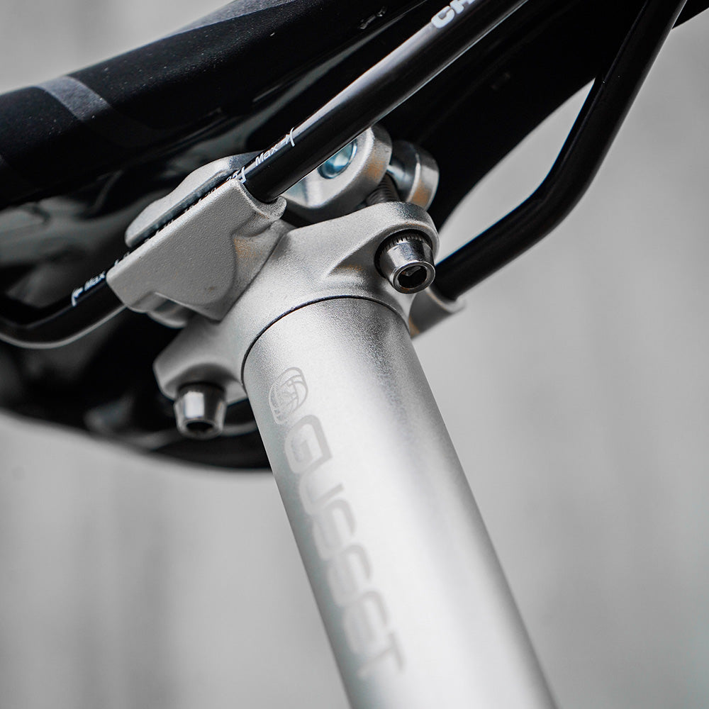 Gusset Components Lofty Seatpost - Silver