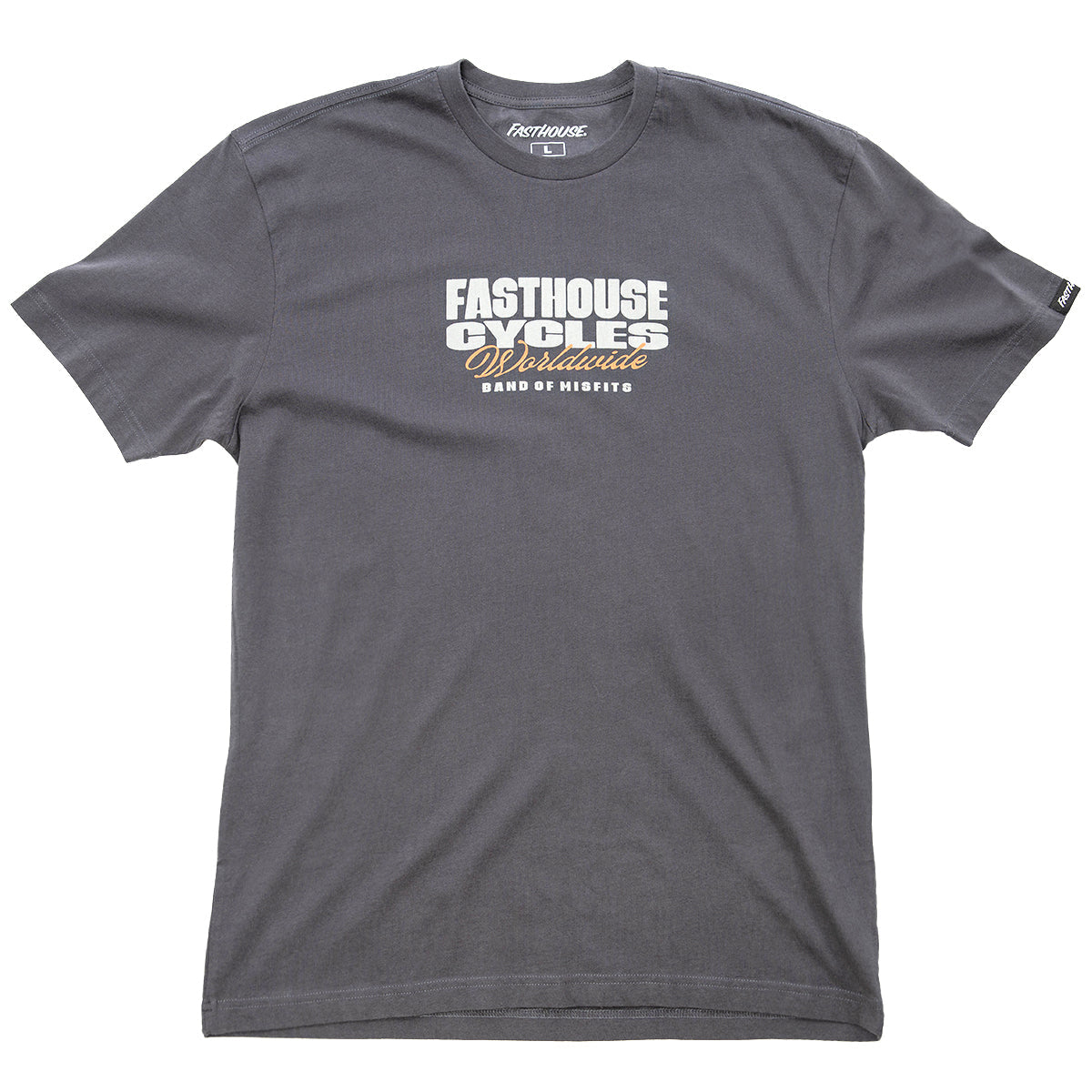 T-shirt Fasthouse Spanner - Noir Graphite