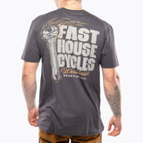 T-shirt Fasthouse Spanner - Noir Graphite