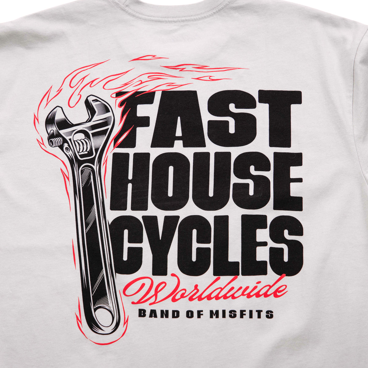 Fasthouse Spanner Tee - Mirage Gray