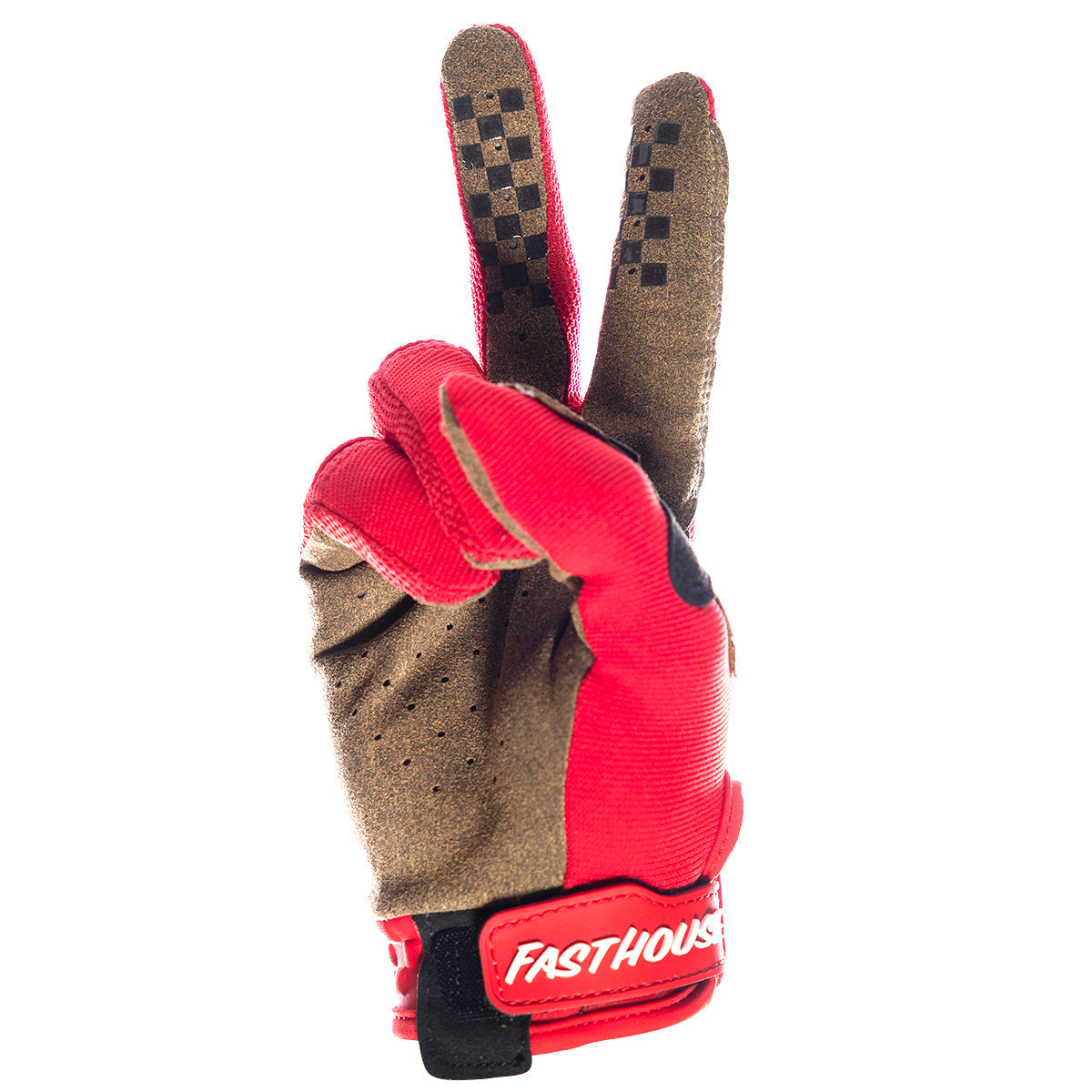 Guanti Fasthouse Speed Style Ramble - Rosso