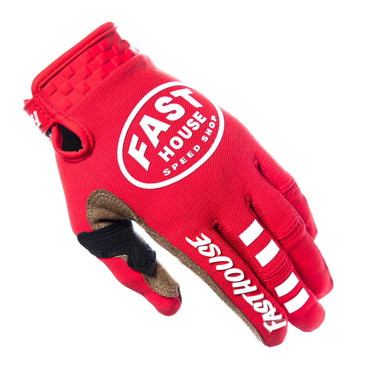 Guanti Fasthouse Speed Style Ramble - Rosso