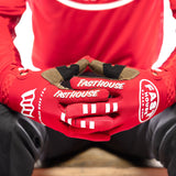 Guanti Fasthouse Speed Style Ramble - Rosso