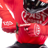 Guanti Fasthouse Speed Style Ramble - Rosso