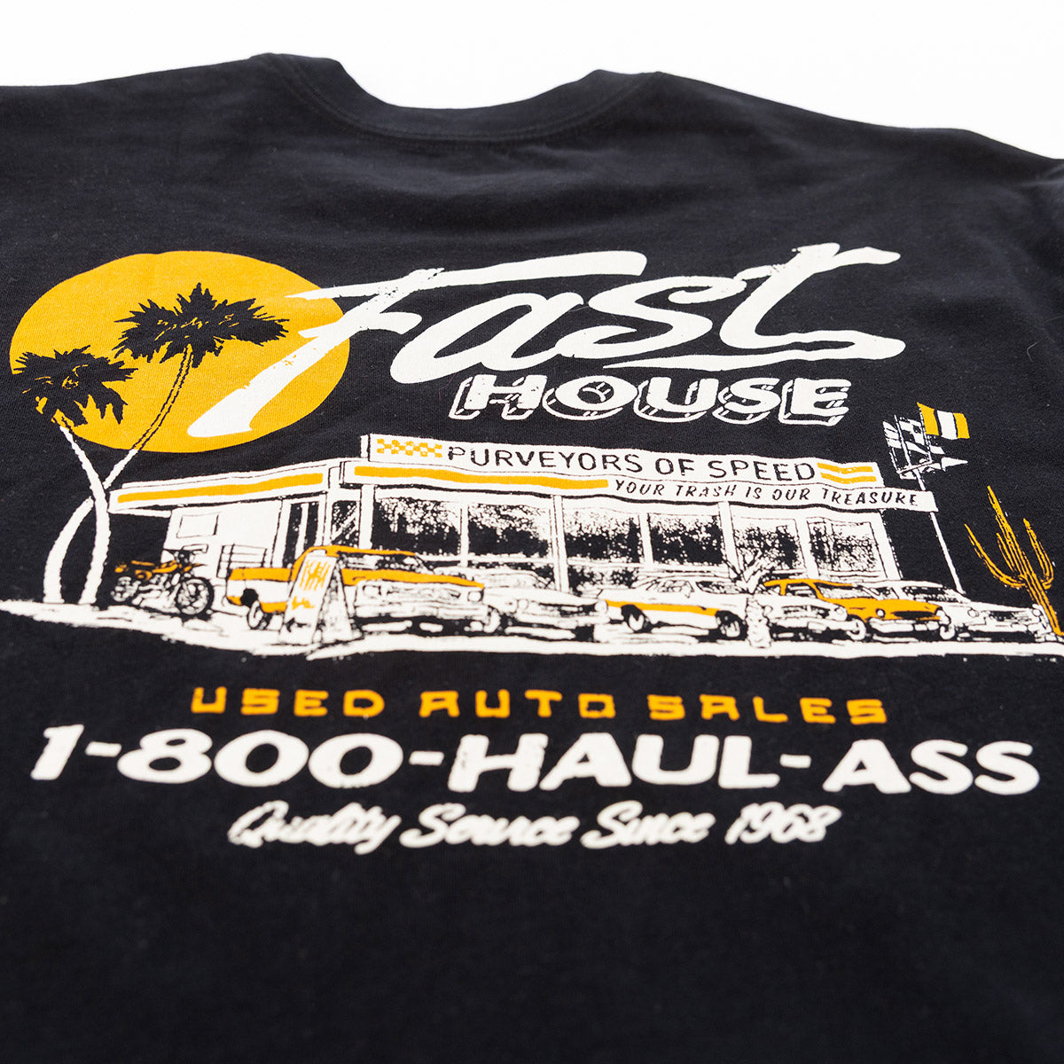Camiseta Fasthouse Sunset - Negra